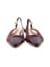 Talbots Color Block Burgundy Flats Size 8 - photo 2
