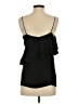 J.Crew 100% Polyester Black Sleeveless Blouse Size 4 (tall) - photo 2