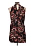 MSK Paisley Black Casual Dress Size Lg Petite - photo 2