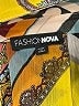 Fashion Nova 100% Polyester Brown Kimono Size 1X - photo 7