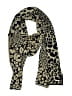 MICHAEL Michael Kors 100% Acrylic Animal Print Black Scarf One size - photo 1