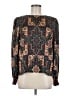 Ann Taylor LOFT 100% Polyester Black Long Sleeve Blouse Size M - photo 1