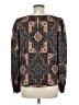 Ann Taylor LOFT 100% Polyester Black Long Sleeve Blouse Size M - photo 2