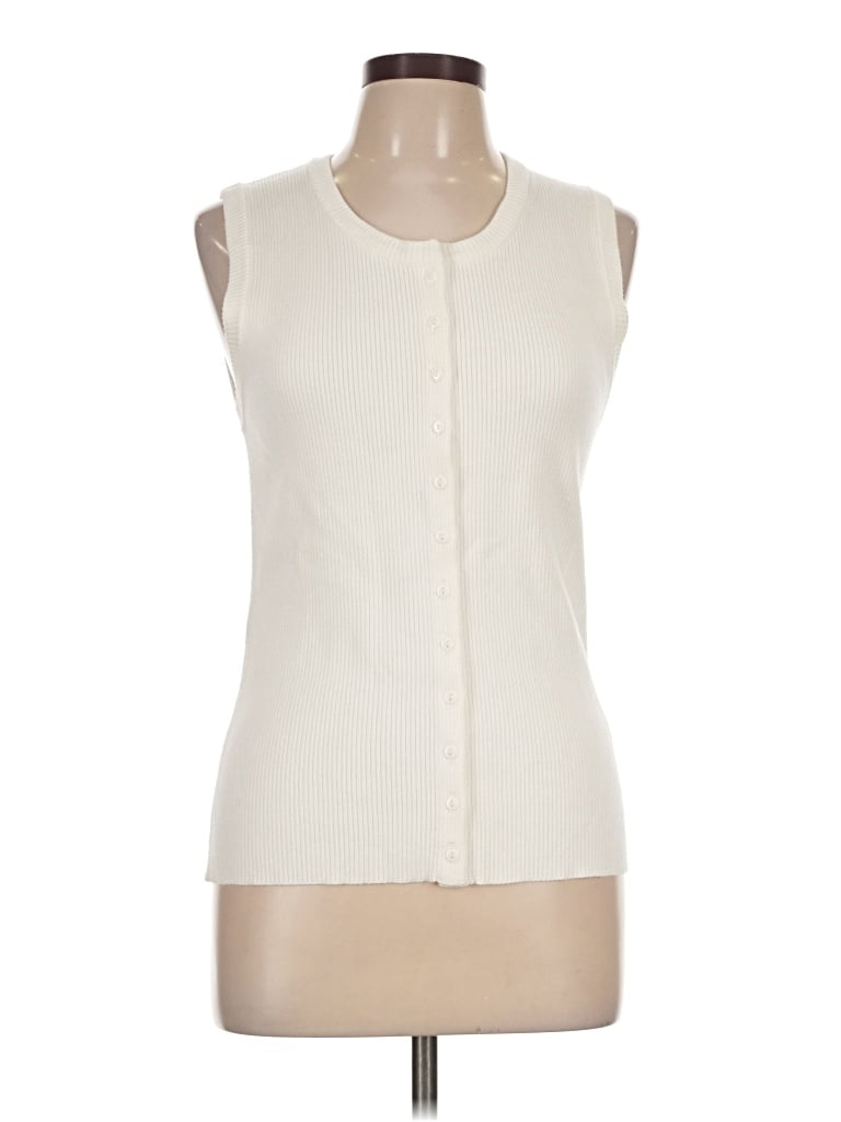 Camila Coelho Sweater Vest In Ivory