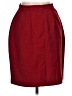 Unbranded 100% Polyester Solid Burgundy Formal Skirt Size 12 - photo 2
