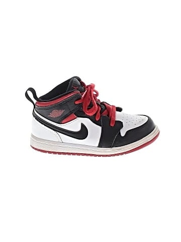Air Jordan 1 Mid "Gym Red Black Toe" Sneakers (view 1)