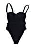 Devon Windsor Houndstooth Black One Piece Swimsuit Size XS - photo 2