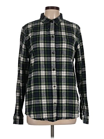 L.L.Bean Long Sleeve Button-Down Shirt (view 1)