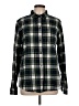 L.L.Bean 100% Cotton Plaid Green Long Sleeve Button-Down Shirt Size L - photo 1