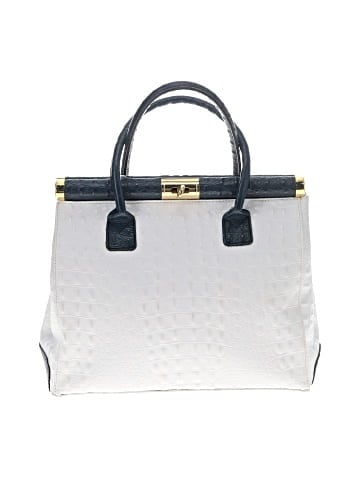 Borse in Pelle Leather Satchel (view 1)
