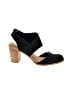 TOMS Black Heels Size 9 1/2 - photo 1