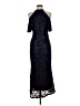 Marina Stars Blue Cocktail Dress Size 6 - photo 2
