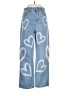 Jeans Hearts Blue Jeans Size S - photo 1