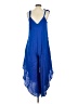 Vince Camuto 100% Rayon Blue Jumpsuit Size XS - photo 2