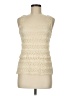 Max Studio Ivory Sleeveless Top Size M - photo 1