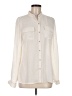 Lord & Taylor 100% Polyester Ivory Long Sleeve Blouse Size M - photo 1