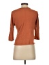 Curator Brown 3/4 Sleeve Top Size M - photo 2
