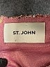 St. John Metallic Burgundy Cocktail Dress Size 14 - photo 7