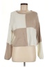Z Supply Color Block Tan Pullover Sweater Size M - photo 1