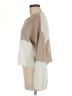 Z Supply Color Block Tan Pullover Sweater Size M - photo 5