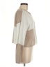Z Supply Color Block Tan Pullover Sweater Size M - photo 4