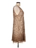 Mac Duggal Animal Print Tan Cocktail Dress Size 10 - photo 4