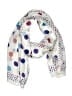 Bill Blass Polka Dots White Scarf One size - photo 1