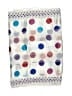 Bill Blass Polka Dots White Scarf One size - photo 2