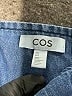 Cos Blue 3/4 Sleeve Blouse Size 2 - photo 7