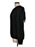 Jennifer Lopez Tweed Black Pullover Sweater Size L - photo 5