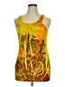 Assorted Brands Yellow Sleeveless Blouse Size XL - photo 1