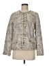 Chico's Tweed Silver Jacket Size Med (1) - photo 1