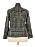 Elleven 100% Polyester Tweed Gray Blazer Size 2X - photo 2