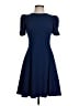 DKNY Solid Blue Cocktail Dress Size 4 (petite) - photo 1