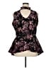 Cleo Black Sleeveless Blouse Size 1X - photo 1