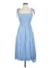 Lulus 100% Rayon Blue Casual Dress Size M - photo 1