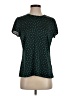 Ann Taylor 100% Polyester Green Short Sleeve Top Size 4 - photo 1