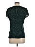 Ann Taylor 100% Polyester Green Short Sleeve Top Size 4 - photo 2