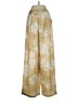 Commense Tie-dye Gold Casual Pants Size S - photo 2