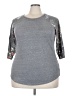 Torrid Gray 3/4 Sleeve T-Shirt Size 2X (2) - photo 1