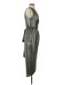 Ted Baker London Metallic Silver Cocktail Dress Size 2 (0) - photo 4