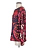 Ann Taylor 100% Polyester Paisley Burgundy Long Sleeve Blouse Size S - photo 5