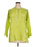 Moda International 100% Silk Green Blouse Size XL (estimated) - photo 1