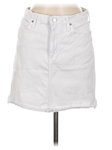 Just Black Denim Skirt (view 1)
