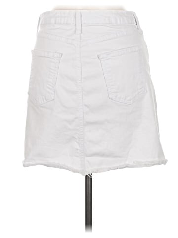 Just Black Denim Skirt (view 2)