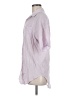 Blackbough Pink 3/4 Sleeve Button-Down Shirt Size M - photo 5