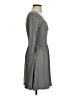 Forever 21 Solid Gray Casual Dress Size S - photo 4