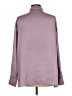 Bar III 100% Polyester Solid Purple Long Sleeve Blouse Size L - photo 2