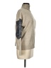 Keren Hart Color Block Tan Turtleneck Sweater Size M - photo 4