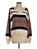 Shein 100% Acrylic Stripes Brown Pullover Sweater Size 4 - photo 1